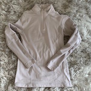 Nike quarter zip pullover, size S